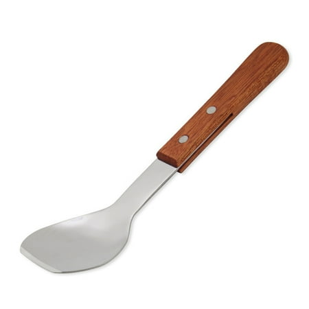 Stainless Border Spade (Stainless Steel Ice Cream Spoon with Wooden Handle Dessert Scoop Spade Butter Cutter Specification:23 *)