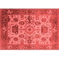 thumbnail image 1 of Ahgly Company Indoor Rectangle Oriental Red Traditional Area Rugs, 8' x 12', 1 of 4