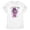 White, variant on Women's Bratz Jade I Love Me Graphic Tee White Small