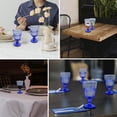 thumbnail image 3 of Juego de 6 copas de vidrio labrado 270 ml, 3 of 5