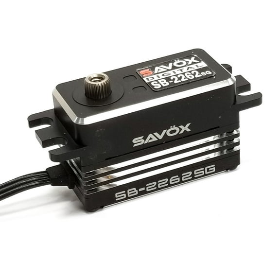 Savox SB2262SG Monster Torque Low Profile Steel Gear Servo 0.08sec 347.2oz @ 7.