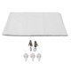 thumbnail image 2 of White Background for Photography Chromakey Backdrop Cloth Collapsible Solid Color Background for Photo Shooting Streaming Live, 2 of 5