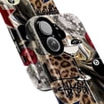 thumbnail image 2 of Y2K Party Vibe Phone Case, Bold Graffiti Stüssy Leopard Print Art Cover, Durable Protection for iPhone 17 16 15 14 13 12 11 Pro Plus Mini, 2 of 6