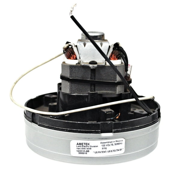 Ametek Lamb 5.7 Inch 1 Stage 120 Volt B/B Thru Flow Motor 122111-00