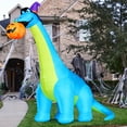 thumbnail image 4 of Decoración inflable de Halloween COMIN con dinosaurios de 10 pies de altura, 4 of 6