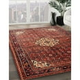thumbnail image 3 of Ahgly Company Machine Washable Indoor Rectangle Traditional Rust Pink Area Rugs, 2' x 5', 3 of 7