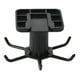 thumbnail image 3 of Organizador colgante Heavy Duty Rotación de 360 grados 6 Gra decorativo estable y flexible pa baño Despensa mio Oficina Cocina Negro perfecl Gancho organizador, 3 of 7