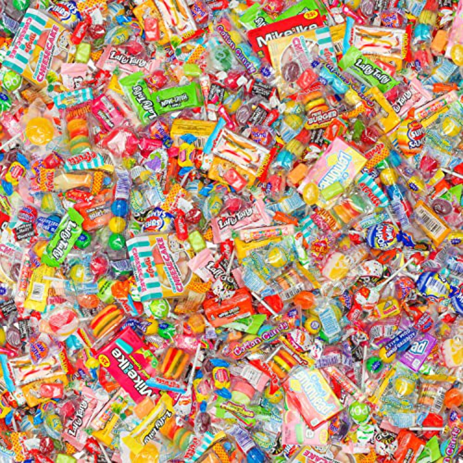 BULK Party Mix - 8 Pounds - Holiday Candy Bulk - Variety Candies - Parade Candy - Piñata Candies - Individually Wrapped for Stocking Stuffer - Assorted Candy