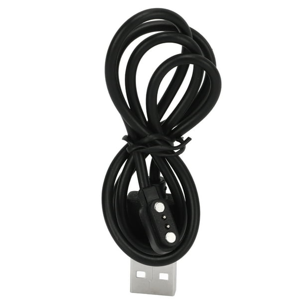 Câble De Charge Pour Montre Connectée, Câble De Charge Magnétique Noir  Interface USB à Courant Constant Charge Rapide Pour La Maison 4,0 Mm/0,2  Pouces