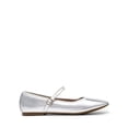 thumbnail image 2 of DREAM PAIRS Zapatos Bailarinas Mary Jane para Mujer Plata Talla 8.5, 2 of 7