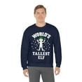 thumbnail image 5 of World's tallest elf Unisex Sweatshirt, S-2XL Holidays Xmas Christmas Elves, 5 of 9