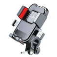 thumbnail image 3 of colcolo Motorbike Phone Mount Smartphone Clip for Mountain Bikes Riders Cycling On Handlebar Red, 3 of 8