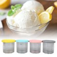 thumbnail image 1 of Ice Cream Pints Containers, ABS And PC 4 PCS Freezer Food Storage Tubs  For Kitchen, 1 of 8