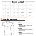 thumbnail image 3 of Idoravan Women's Plus Size Tops Fashion Women Summer Casual Short Sleeve Round-Neck Pullove Print Blouse T-Shirt, 3 of 9