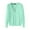 Mint Green, variant on CILENON Summer Blazers Women's Lightweight V Neck Cardigan Sweater (Available In Plus Size) (Mint Green,L)