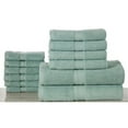 thumbnail image 1 of Affinity Linens AFL16PCTWLST-GRY 100 % Coton Égyptien 600 G/M2 Set de Serviettes de Luxe - Gris, 1 of 1