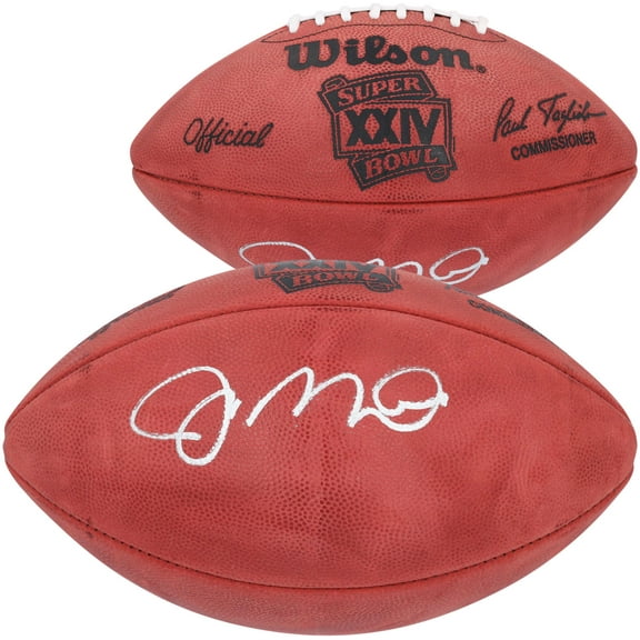 Joe Montana San Francisco 49ers Autographed Wilson Super Bowl XXIV Logo Football - Fanatics Authentic Certified
