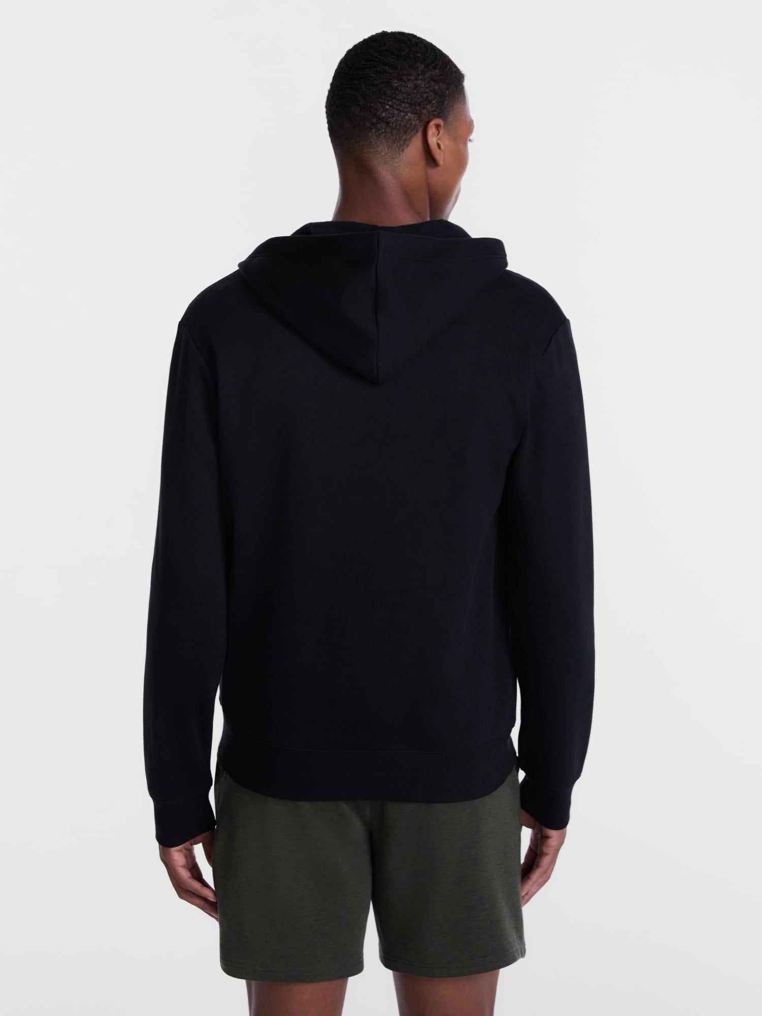 Athletic Works Men's and Big Men's Zip Up Fleece Hoodie Sweatshirt, Sizes S-5XLT