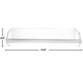 thumbnail image 4 of Srenta Clear Acrylic Wall Mount Paper Towel Holder & Dispenser | Mounts to Walls or Under Cabinets | For Kitchen, Pantry, Utility Room, Laundry and Garage Storage - Holds Jumbo Rolls, 4 of 6