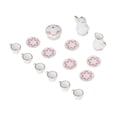 thumbnail image 1 of Juego de té para casa de muñecas, 1:12, cerámica en miniatura para casa de muñecas, juego de tazas de té de cerámica en miniatura, juego de té en miniatura, diseño de clase mundial, 1 of 9