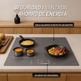 thumbnail image 3 of PARRILLA DE INDUCCIÓN 4 QUEMADORES 7,400W - 220V - BOOSTER - ZONA FLEX, 3 of 9