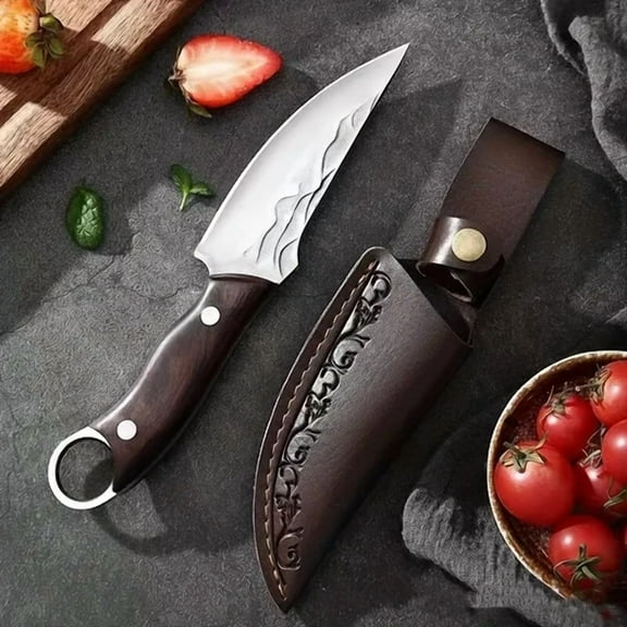 Viking Knife Chef Hunting Knife Japan Kitchen Meat Cleaver Butcher Boning Knife