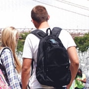 J WORLD Mesh Backpack, Black