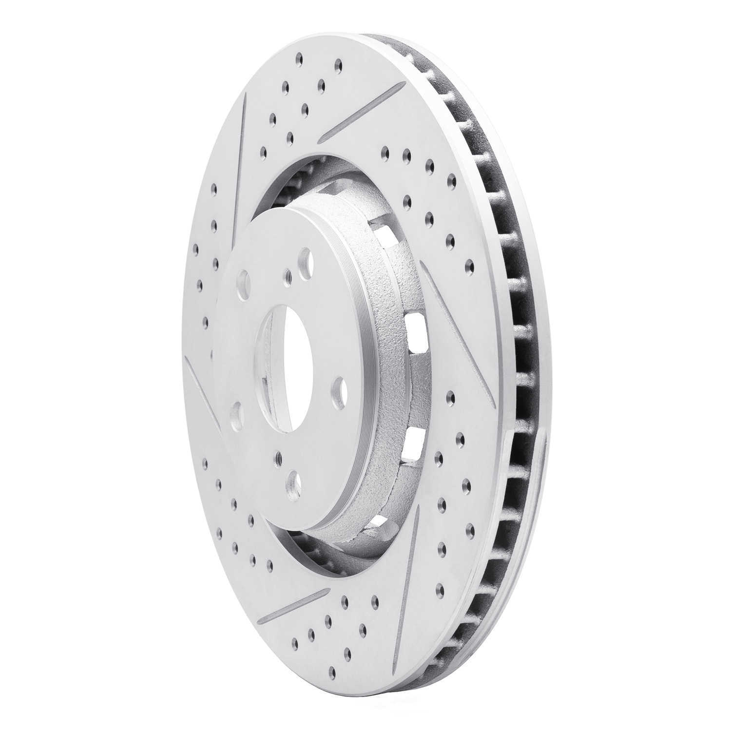Dynamic Friction Company 830-76085L DFC Geoperformance Rotor - Drilled and Slotted