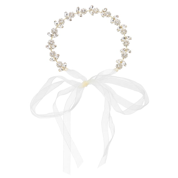 Tocado de novia para mujer, diadema nupcial hecha a mano, accesorio para el cabello de boda, decoración para el cabello para mujer