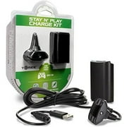 Tomee Charge Kit - Black for Microsoft Xbox 360
