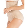 thumbnail image 1 of SHCKE Women's High-Waist Seamless Body Shaper Briefs Firm Control Tummy Shapewear Panties Girdle Underwear Thigh Slimmer, 1 of 5