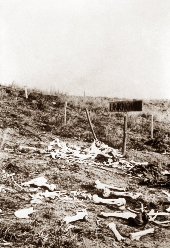 Little Bighorn 1877 Nbattlefield Of Little Bighorn With 