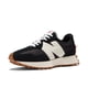 thumbnail image 1 of Zapatillas New Balance 327 V1 para Mujer Negro Blanco Talle 9, 1 of 1