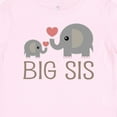 thumbnail image 4 of Inktastic Big Sis Elephant Girls Baby T-Shirt, 4 of 5