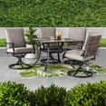 thumbnail image 4 of Better Homes & Gardens Elmdale 5-Piece Patio Outdoor Dining Set - Grey, 4 of 8