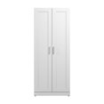 thumbnail image 4 of Hampton Heights Armoire de Rangement Haute 30W avec Portes en Blanc - Bois Manufacturé, 4 of 9