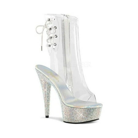 

Women s Pleaser Bejeweled 1018DM-6 Ankle Boot