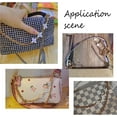 thumbnail image 6 of 6pcs Purse Extender 14.8cm 5.8 Inch Bag Strap Extender Plastic Enamel Flower Chain with Alloy Swivel Clasps Short Handbag Chain Straps Replacement for Crossbody Purse Light Gold 6 Colors, 6 of 6