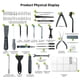 thumbnail image 3 of Kit de herramientas para impresora 3D Creality de 74 piezas con juego de destornilladores, 3 of 7