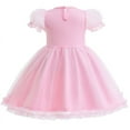 thumbnail image 2 of Emy Dola 1-6 Years Girls Princess Tutu Dress Toddler Girl Fairy Tulle Dress Puff Sleeve Party Dress Up Cosplay Costume, 2 of 4