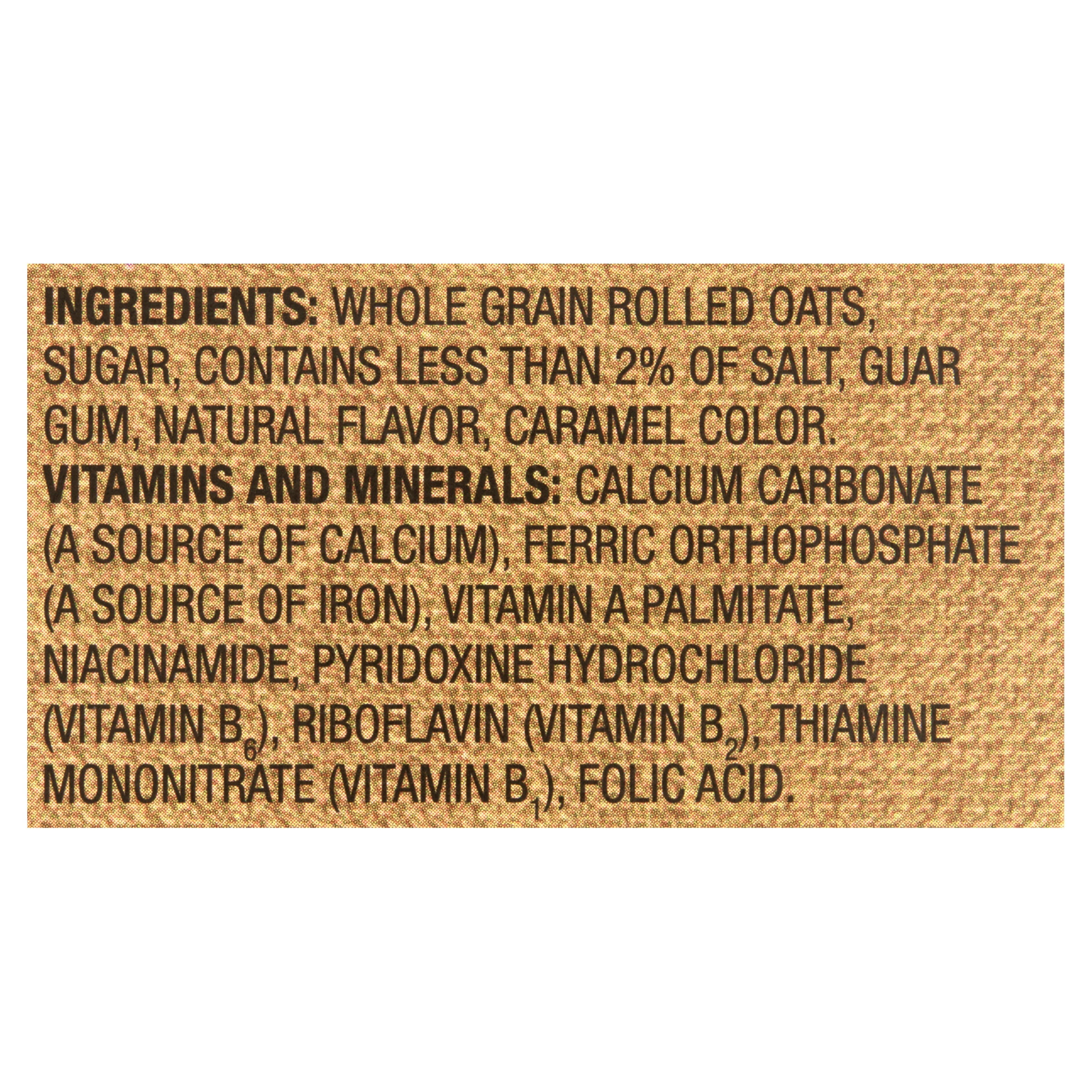 Great Value Maple Brown Sugar Instant Oatmeal, 1.51 oz, 8 Count