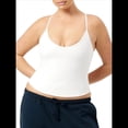 thumbnail image 3 of Camisola Básica para Mujer con Tirantes Finos, Escote Corazón, Sin Mangas y Corte Entallado para Salir. L, 3 of 9