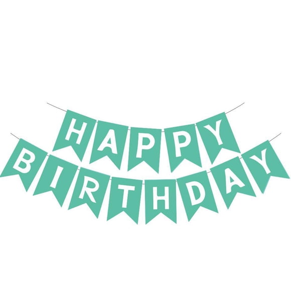 Banner de feliz cumpleaños GLASNES para suministros para fiestas de cumpleaños