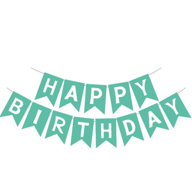 Banner de feliz cumpleaños GLASNES para suministros para fiestas de cumpleaños