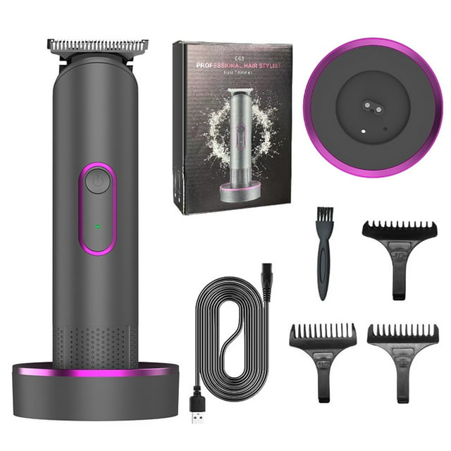 Electric Hair Clipper Cordless Hair Trimmer Haircut Kit with 3 Guide Combs USB Rechargeable Hair Trimming Styling & Grooming Kit for Salon Barbers Home Use