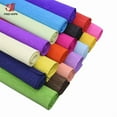thumbnail image 2 of 250*25cm(8ft x9.8") Colored Crepe Paper Roll Origami Crinkled Crepe Paper Craft DIY Flowers Decoration Gift Wrapping Paper Craft Light BU 9.8in x 8ft, 2 of 6
