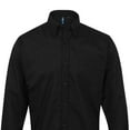 thumbnail image 2 of Premier Mens Signature Oxford Long Sleeve Work Shirt, 2 of 4