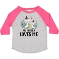 thumbnail image 3 of Inktastic Zebra My Abuela Loves Me Boys or Girls Toddler T-Shirt, 3 of 5