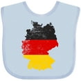 thumbnail image 3 of Inktastic German Map Flag Boys or Girls Baby Bib, 3 of 4