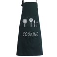 thumbnail image 3 of Adjustable Fork Adult Kitchen Apron Restaurant Cooking Anti-fouling Oil Waterproof Big Pockets Cloth, 3 of 3